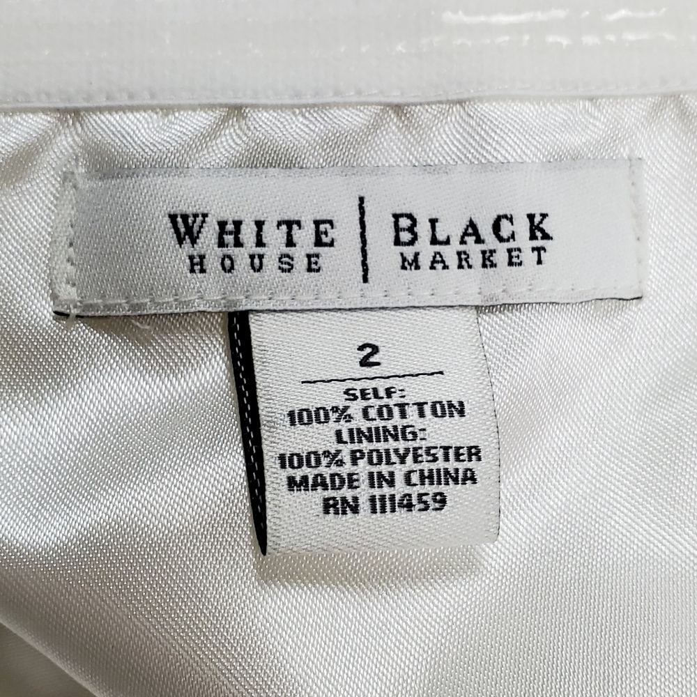 White House Black Market White Halter Midi Dress - Picture 10 of 11